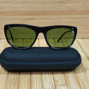 Vintage 50s NILSOL Sunglasses with Green Glass , Made in Italy